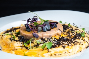 Tortilla Vaga de foie y Trufa de Soria