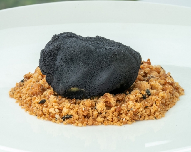 Parador Antonio Machado _ Trufa de boletus, queso, miel y Trufa de Soria