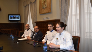Presentación de los cocineros que van a participar en Madrid Fusión. Foto: Diputación Provincial de Soria