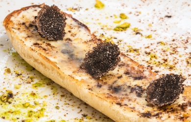 Hotel Alfonso VIII La Galiana _ Tosta caramelizada de mantequilla trufada de Soria