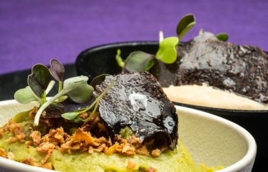 Senderos del Cid _ Guacamole con humus trufado